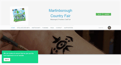 Desktop Screenshot of martinboroughfair.org.nz